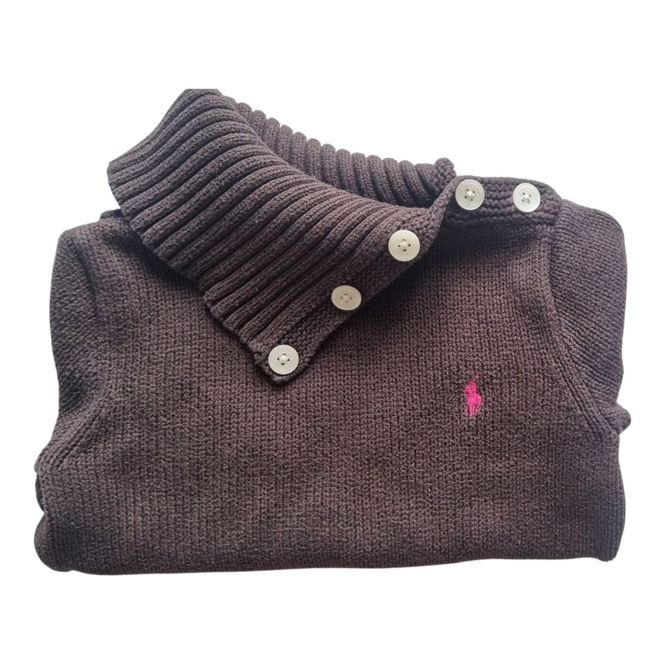 Ralph Lauren Maglioni & Felpe: Ralph Lauren Rollkragenpullover braun Gr.104 – Usato da Champlan venduto da acr_kkd5
