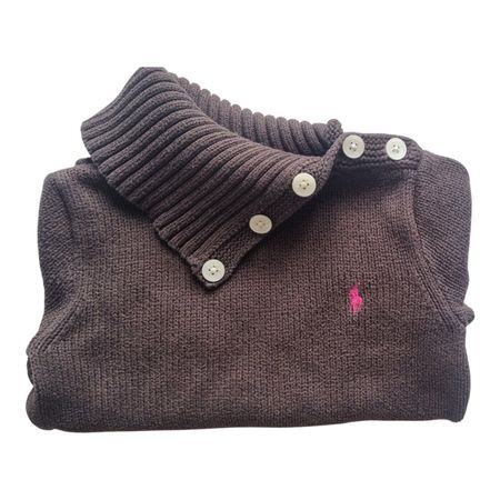 Ralph Lauren Rollkragenpullover braun Gr.104