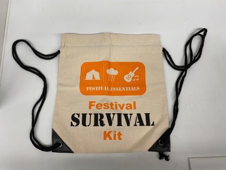 Tasche Festival survival kit Campen neu