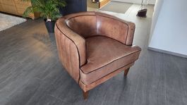 Sessel Leder braun guter Zustand