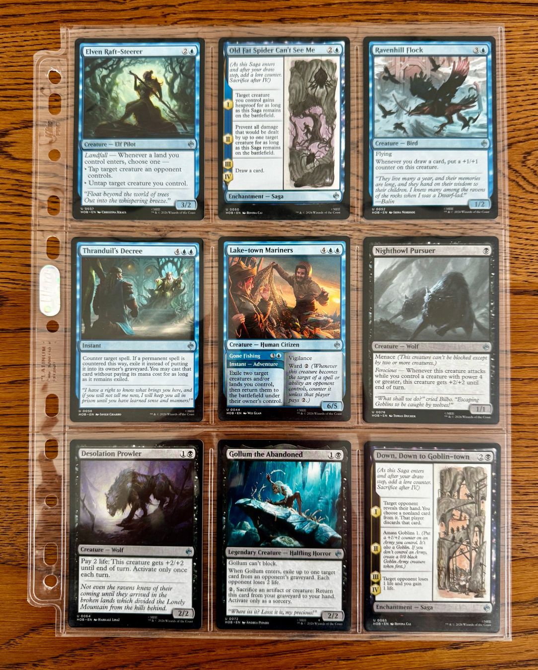Magic The Gathering Cartes à collectionner: The Hobbit Uncommon Set 55/55 – Neuf (Voir description) à Rechthalten par hosme_be 3