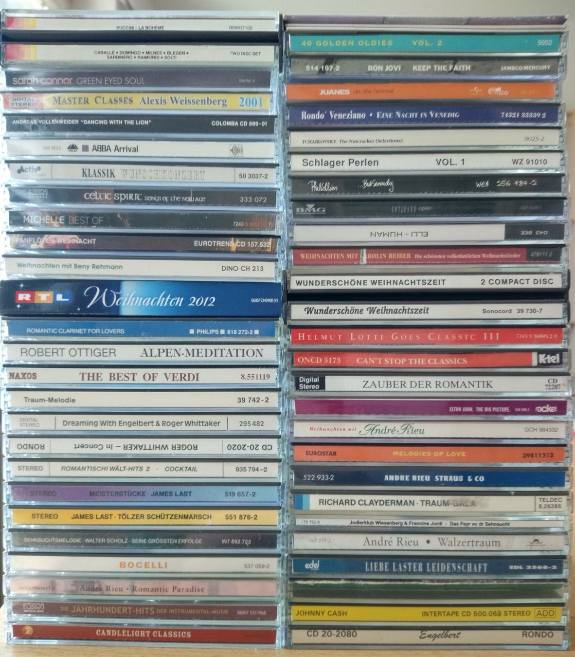 CDs: CD Sammlung: Div. Musikrichtungen / 60 CD's! – Gebraucht aus Jona von Argus36