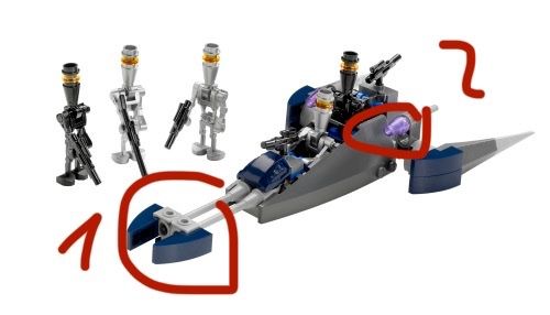 Lego Giocattoli: Lego Star Wars 8015 – Usato da Delémont venduto da fla_62cp 3