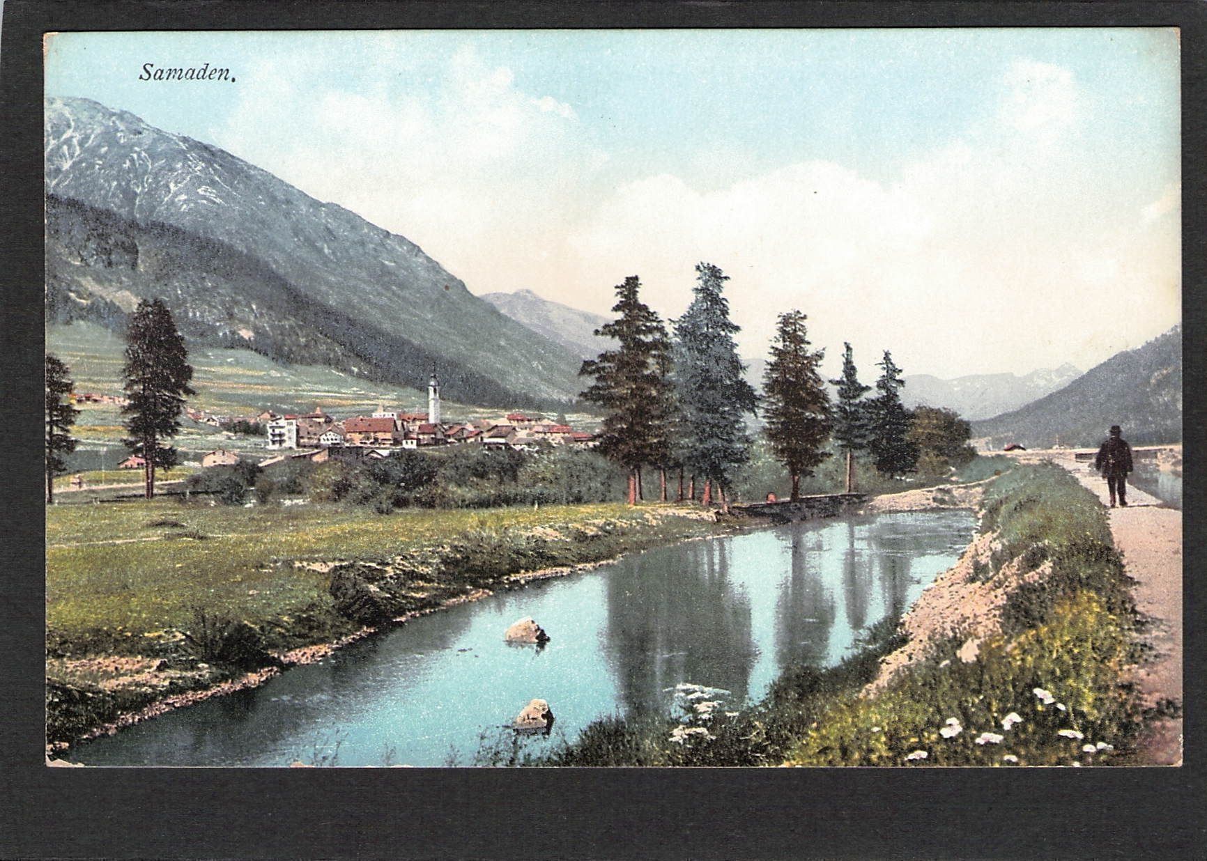 Cartoline postali: AK , GR Samaden – Usato da Reichenburg venduto da Pipo-67