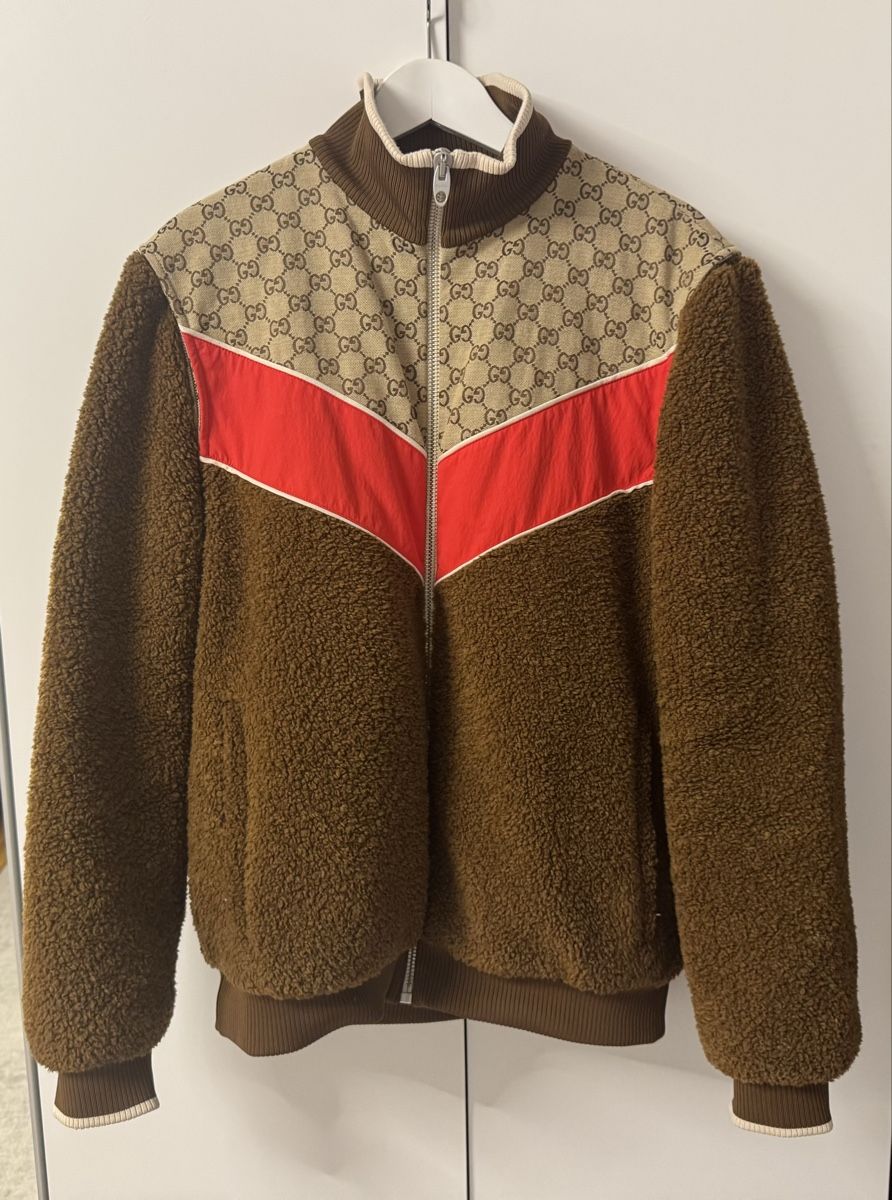 Gucci Giacche: Gucci GG Fleece Jacke Gr.M – Usato da Neftenbach venduto da dco_vy6w