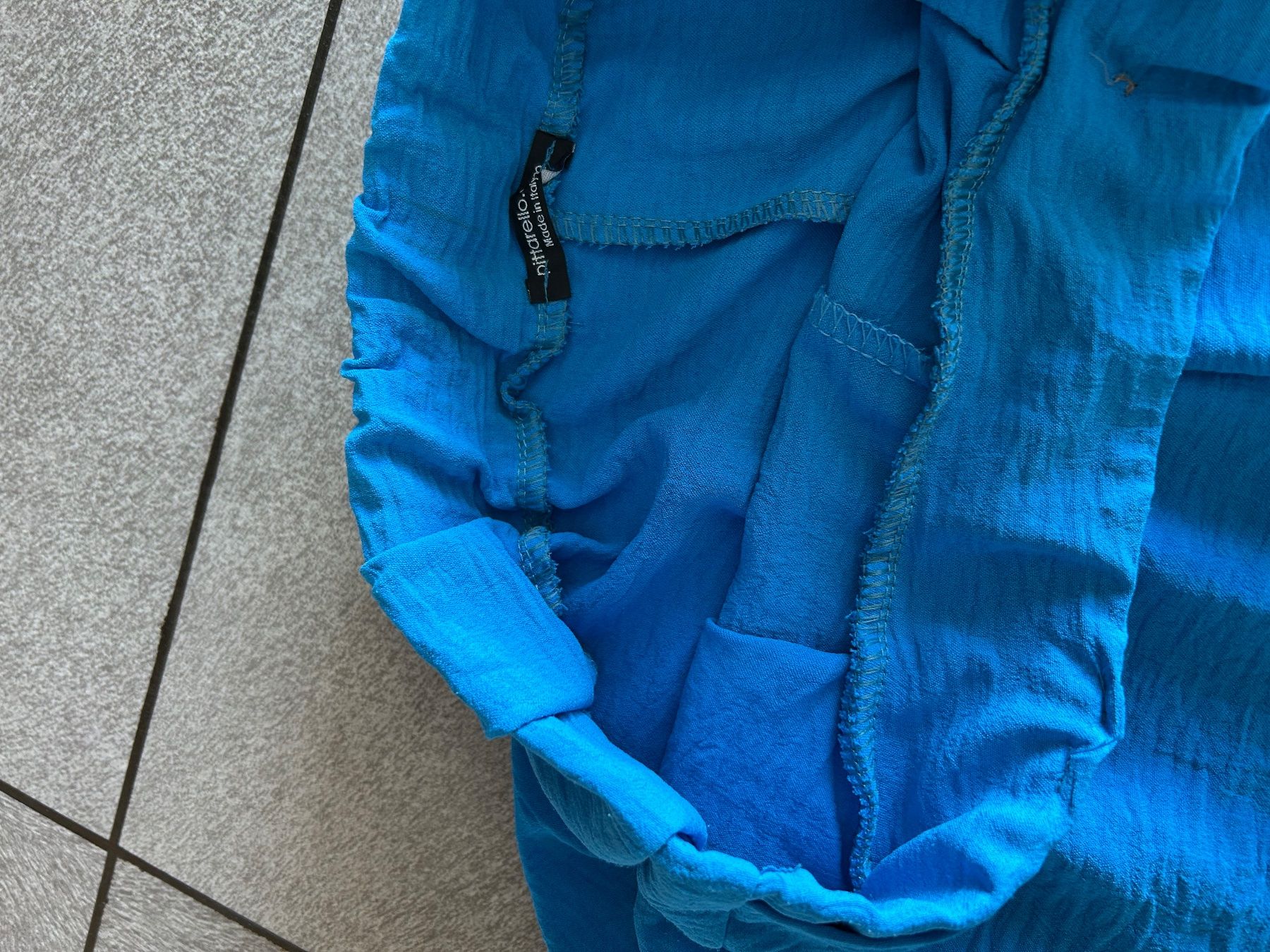 Hosen: pantalon 7/8 élégant bleu turquoise gr. S – Neu (gemäss Beschreibung) aus Arbedo von nadia1973 2