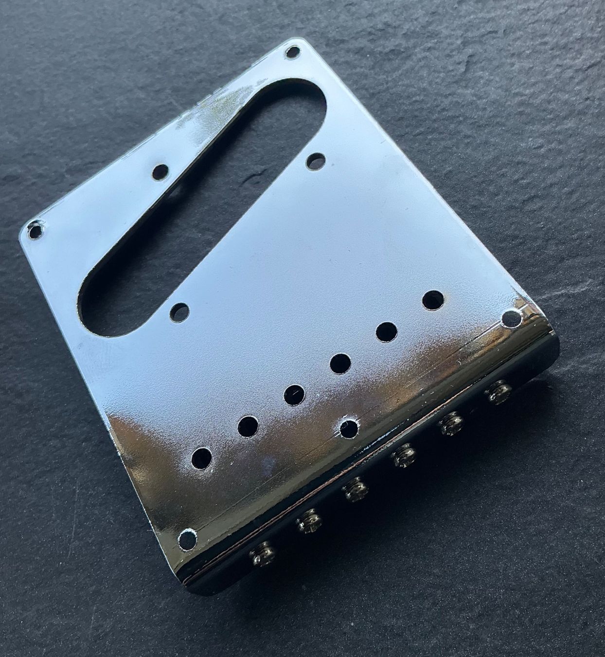Strumenti musicali: Telecaster Bridge 6 Saddles Chrome – Nuovo (secondo la descrizione) da Rümlang venduto da barognoni 2