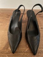 Elegante Damen Slingback-Pumps Gr. 41 – Schwarz