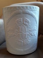 Rosenthal Biskuit Vase weiss Ernst Fuchs / 4079,  27cm hoch