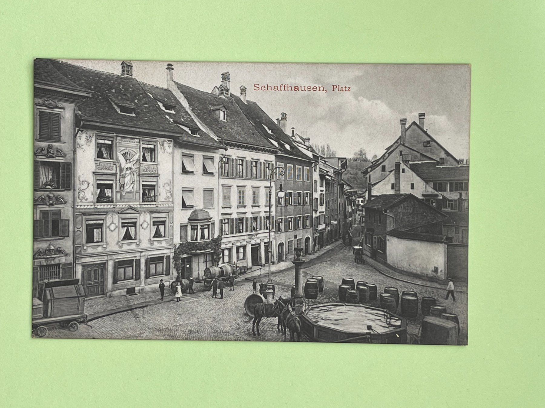 Cartes postales: Schaffhausen, Platz – D'occasion à Steg VS par _vinci_