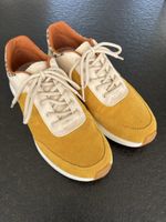 TOMS Sneaker, Gr. 38, Senfgelb/Beige - Stylisch. Neuwertig!