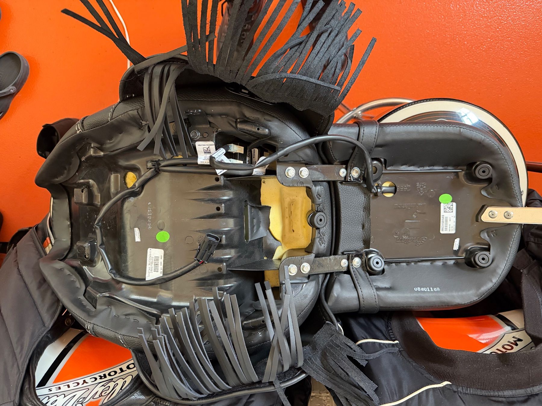 Tutti i ricambio per moto: Für Indian Chieftain: Beheizbarer Sattel – Usato da Worb venduto da Carusu66 2