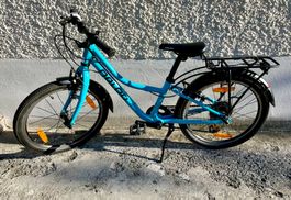 NALOO Chameleon 20" Kindervelo Türkis | sehr leicht | 8-Gang