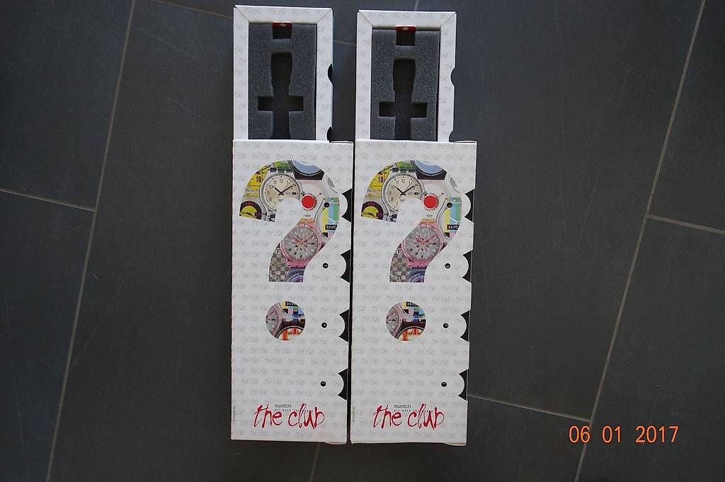 Scatole porta orologi: Swatch Club Boxen – Usato da Hinwil venduto da Sinclar1