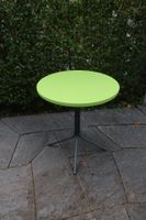 Bistrotisch rund Ø 61 cm – grün/anthrazit, Metall