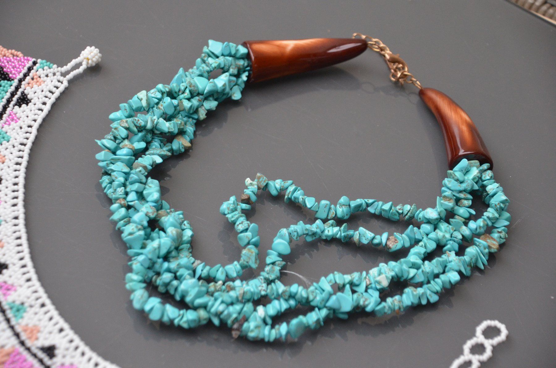 Catenine: 3 Halsketten /  3 colliers – Usato da Collonges venduto da arashee 3