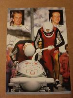 Christoph Langen &:Günter Eger - handsigniert - Bob Olympia
