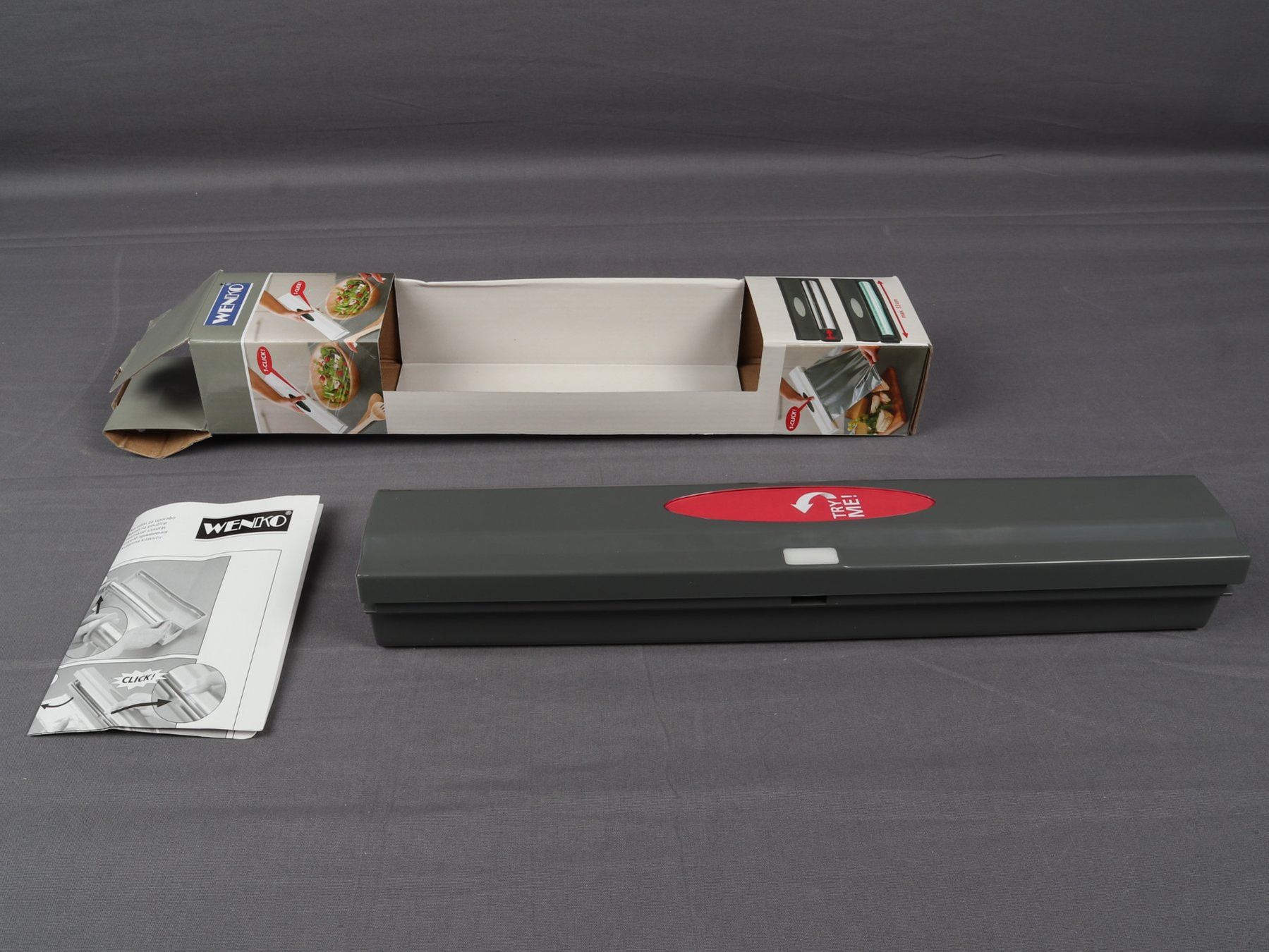 Wenko Elettrodomestici da cucina: WENKO Model Perfect Cutter 1-Click – Nuovo (secondo la descrizione) da Steinen venduto da Restwert_Steinen