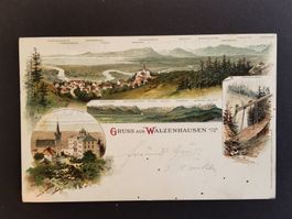 Walzenhausen  Ansichtskarte  1898  Ausserrhoden