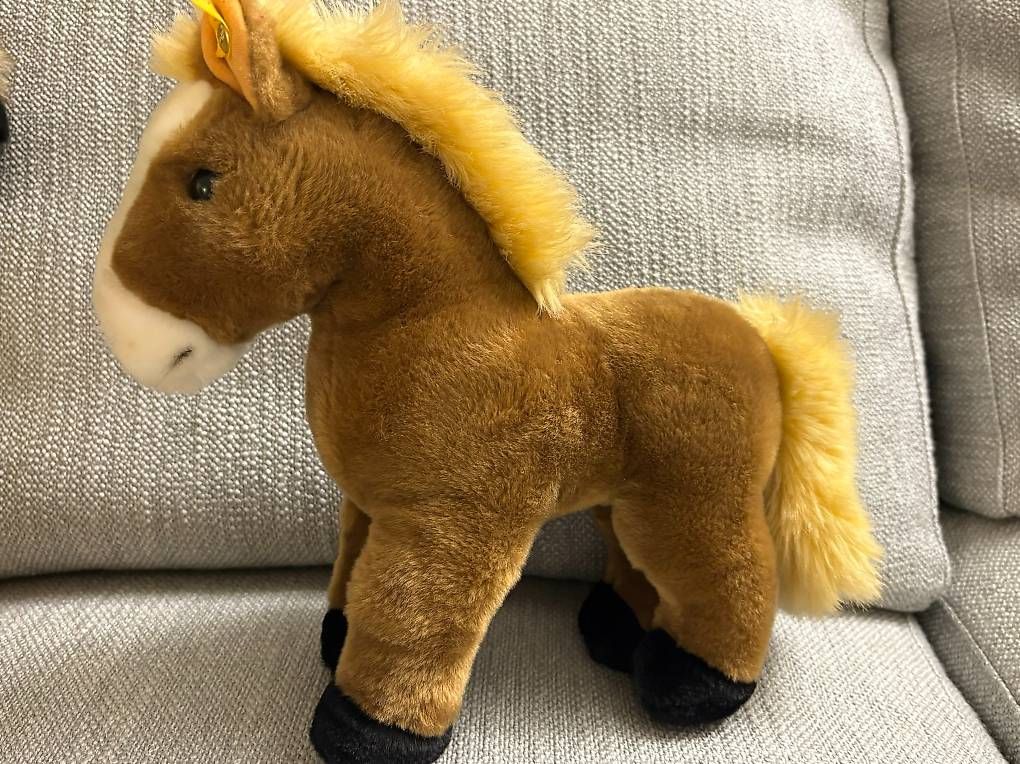 Steiff Giocattoli: Steiff Pferd Pony Fohlen – Nuovo (secondo la descrizione) da Egg b. Zürich venduto da eve_h8pg 3