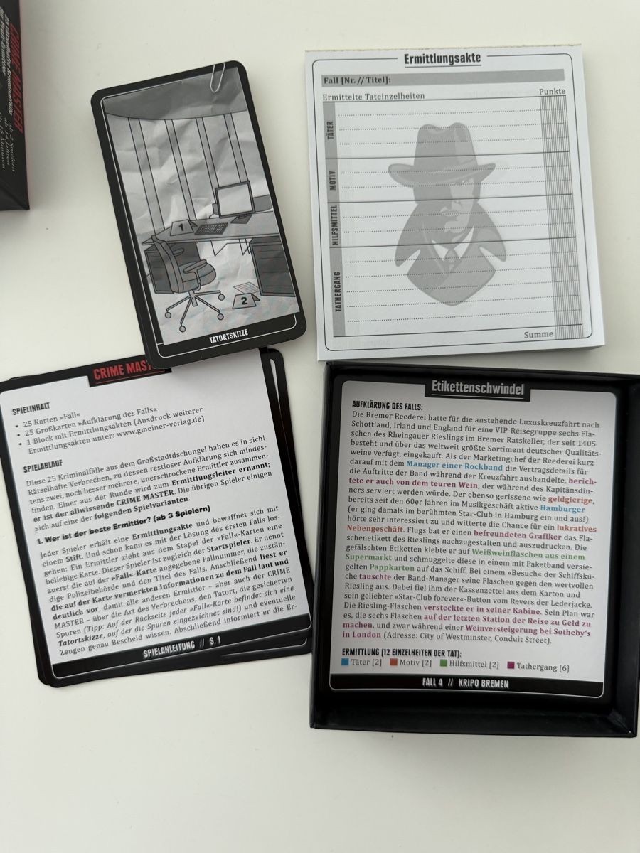 Giochi: Crime Master - 25 Kriminalfälle – Nuovo (secondo la descrizione) da Jona venduto da dar_k2v9 2