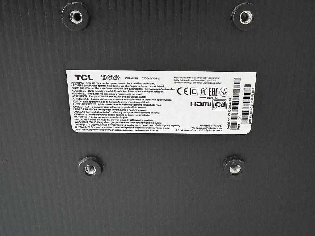 Fernseher: TCL Fernseher  – Gebraucht aus Romanshorn von Alessiasiciliano 3