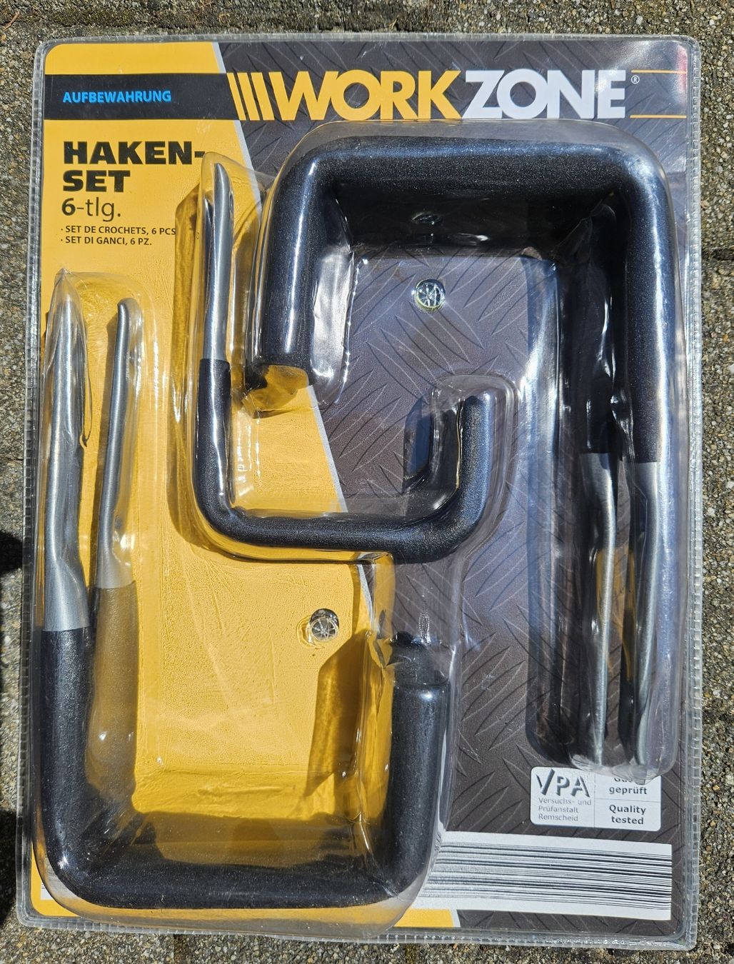 Eisenwaren: WORKZONE Haken 5 Set - Orginalverpackt Neu! – Neu und originalverpackt aus Ottikon b.Kemptthal von Jigsaw1 4