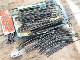 LIMA & Co viele Schienen & Zubehör Set - H0 DC