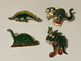 4 Pin Dino Dinosaurier