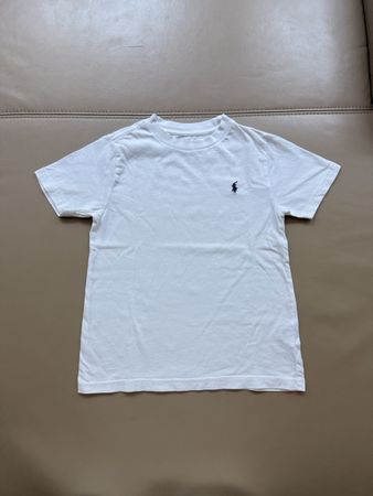 Polo Ralph Lauren white T-Shirt Blue Pony size 5 