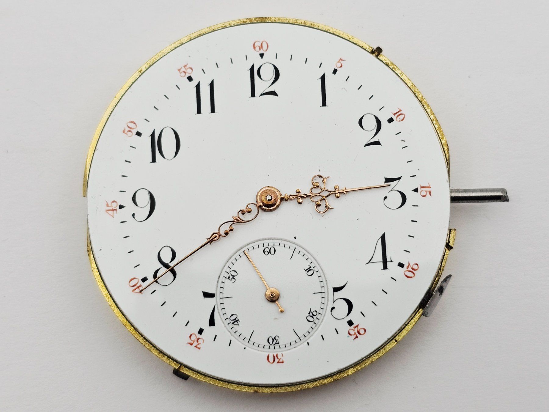 Uhren: System Glashütte Taschenuhrwerk mit Zifferblatt – Gebraucht aus Bassersdorf von AnkerWatch 1