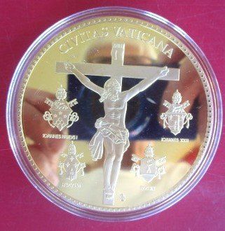 Médailles: GIGANT: Papst Paulus VI - 70 mm - PP – Neuf (Voir description) à Luzern par Horoskop1 1