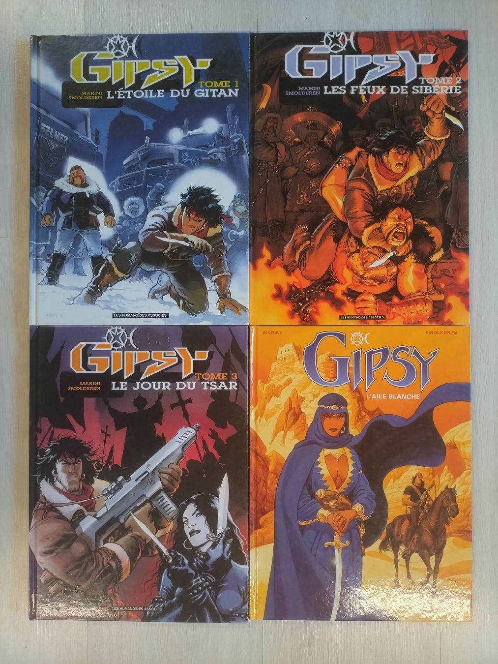 Fumetti: Gipsy 1-3+5 – Usato da Farvagny-le-Grand venduto da LaCaverne