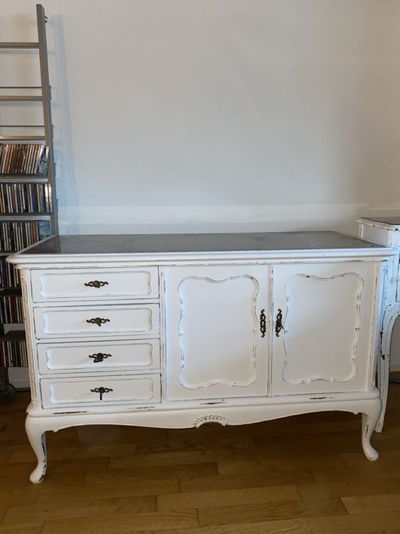 Shabby Chic Kommode Vintage Landhaus Stil weiss | Kaufen auf Ricardo
