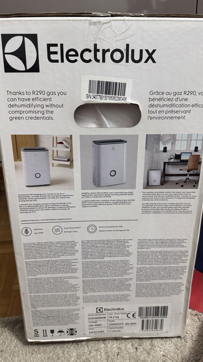 Electrolux Deumidificatori: Electrolux Luftentfeuchter NEW! – Nuovo e nell'imballaggio originale da Zürich venduto da Privat4444 6