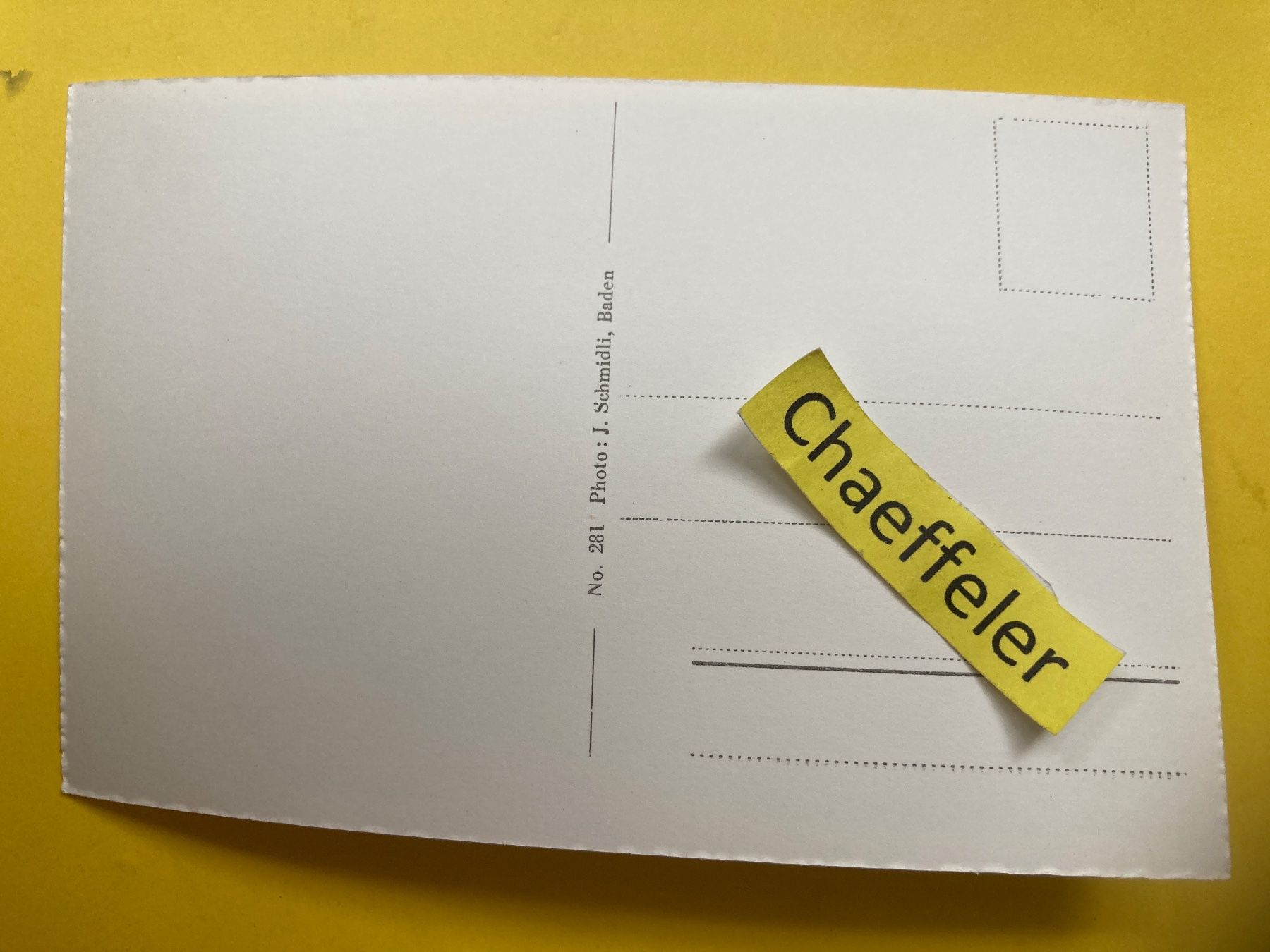 Cartoline postali: Schloss Wildegg (Eingangstor) – Usato da Zürich venduto da Chaeffeler 1