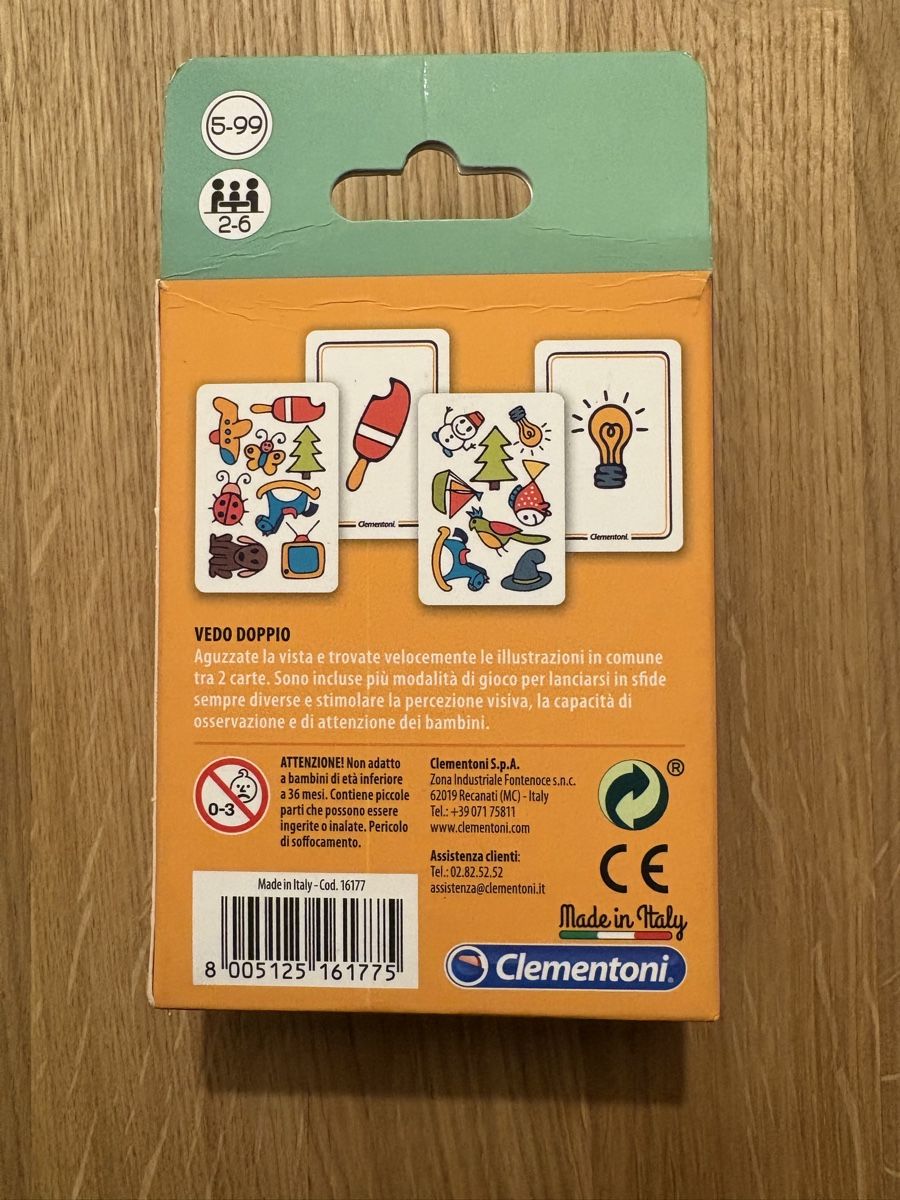 Clementoni Spiele: Memory - Clementoni Vedo Doppio – Neu (gemäss Beschreibung) aus Pfäffikon SZ von mat_y9ng 2