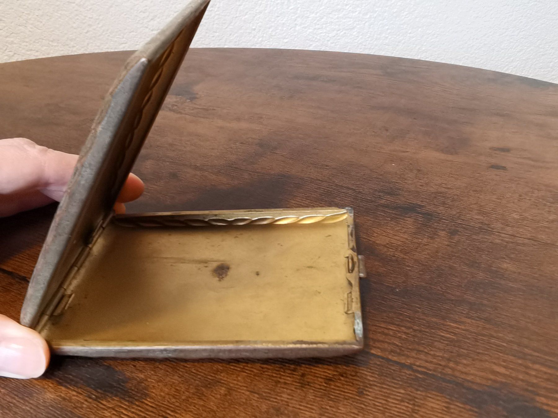 Altri Prodotti per fumatori: Antikes Zigarettenetui, Militär – Usato da Reinach BL venduto da Coin-Vintage 4
