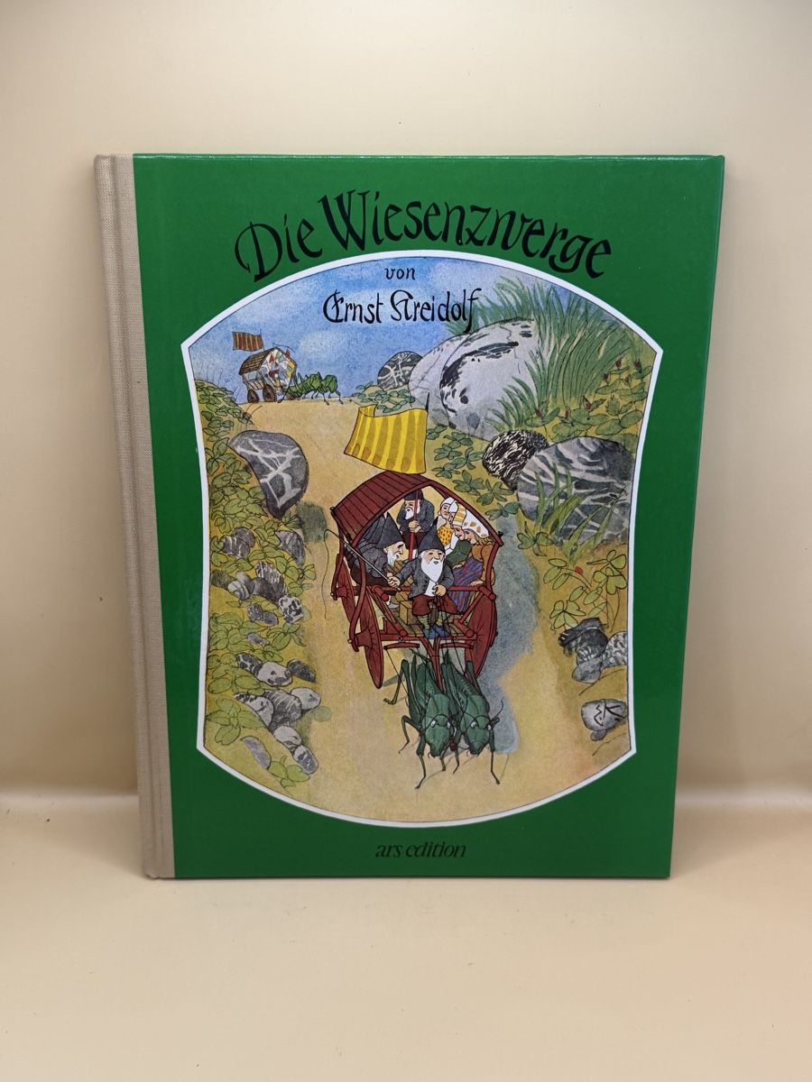 Libri: Die Wiesenzwerge Ernst Kreidolf Ars Edition 1983 – Usato da Genève venduto da sho_67qj