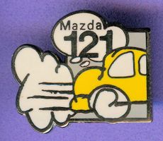 MAZDA   121  gelb