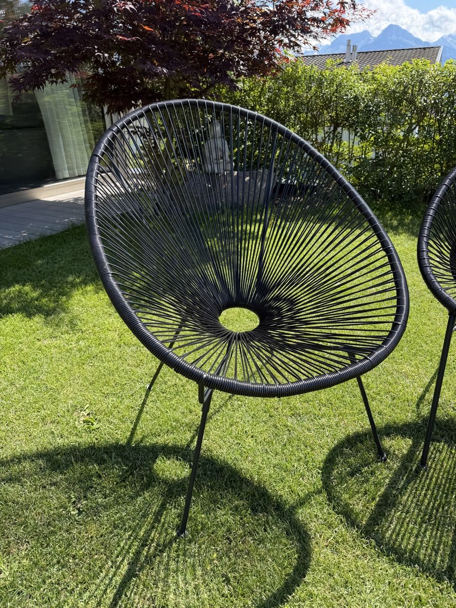 Maisons du monde Sedie: Chairs & Bench Set - Perfect for Summer Garden – Usato da Schwyz venduto da adbaar 1