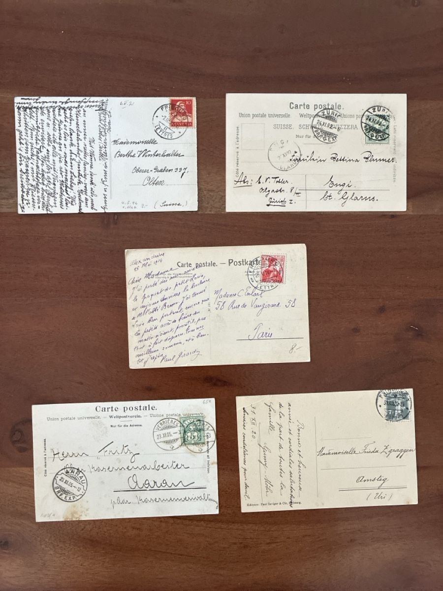 Cartes postales: 9 Ansichtskarten Schweiz von Freiburg FR.  C – D'occasion à Oftringen par Cla.vD.74 1