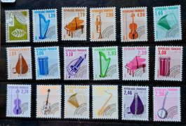 FRANCE timbres préoblitérés neufs **