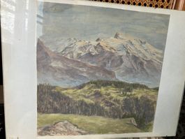 Alpenlandschaft , Alex Kalderach