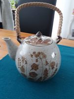 Teekrug Vintage mit Blumen