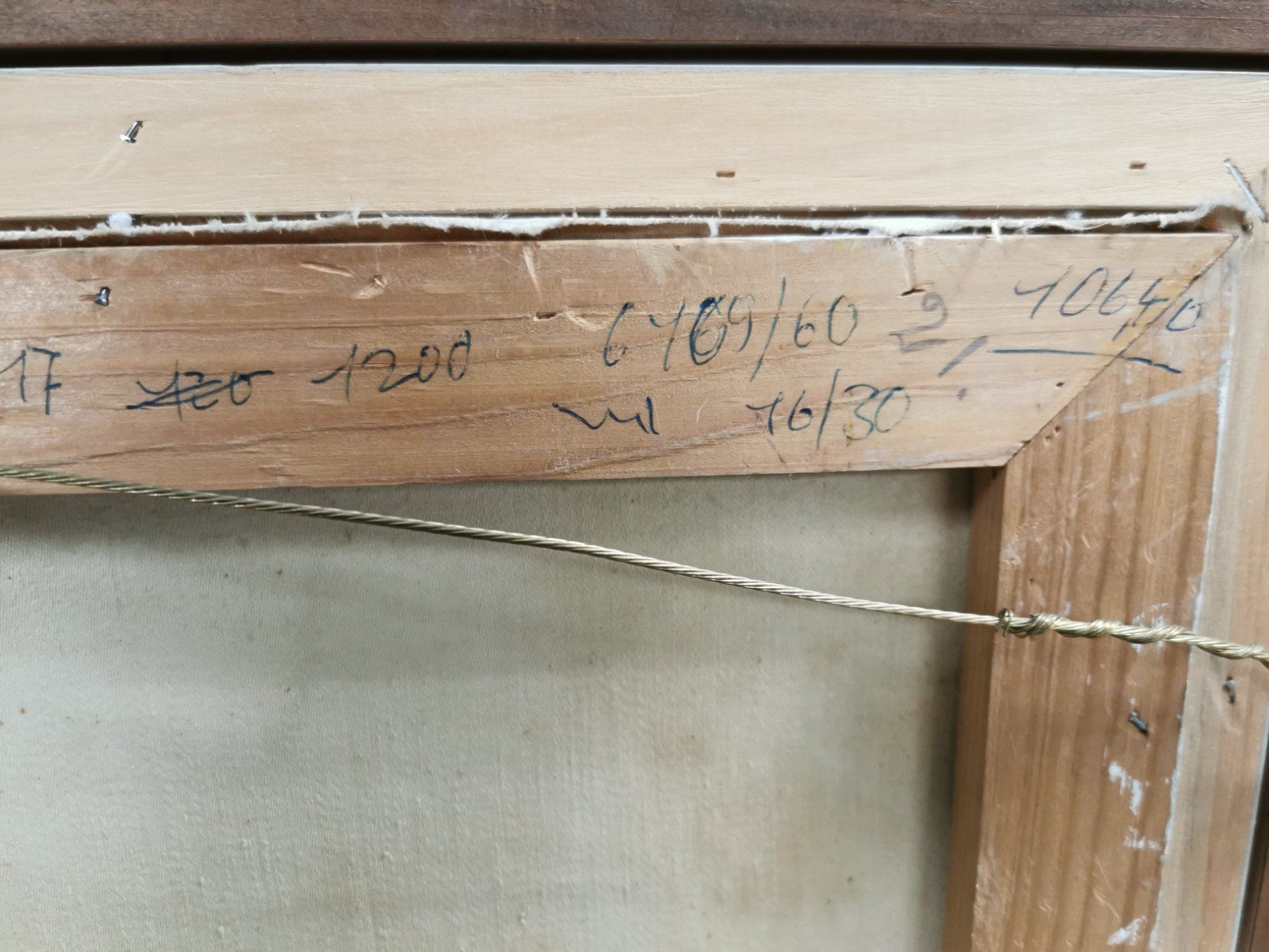 Gemälde: HUILE SUR TOILE SIGNÉE – Gebraucht aus Genève von Qanil77 6