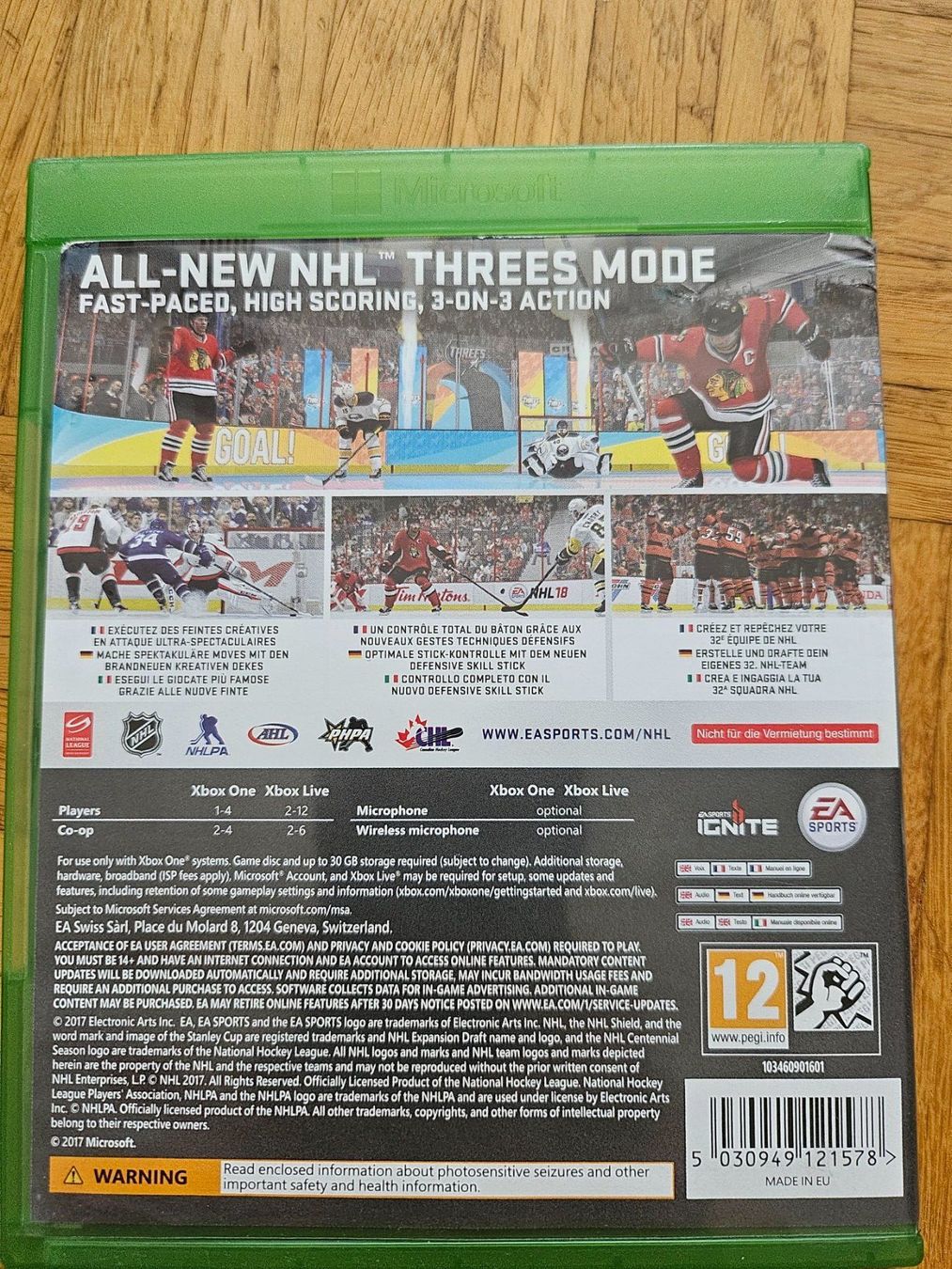Spiele: NHL 18 XBOX ONE – Gebraucht aus Landquart von Spirit6 1