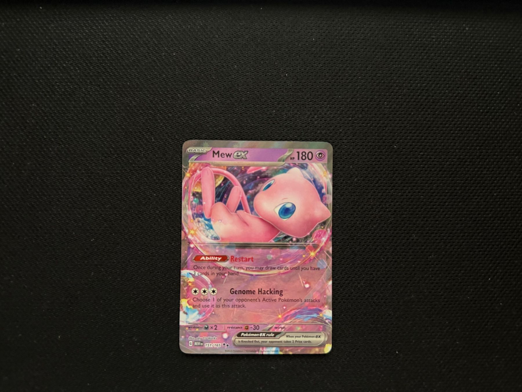 Pokémon Carte collezionabili: Mew ex 151/165 – Usato da Zürich venduto da mountainwizard00