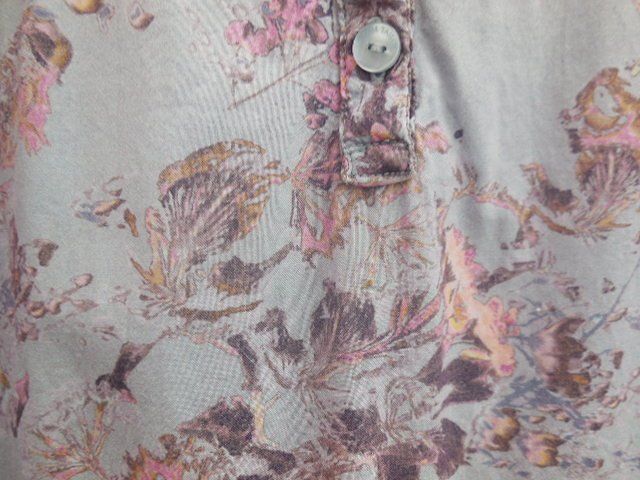 Tom Tailor Camicette: Gr. 40 TOM TAILOR leichte Bluse flieder/hellbau mit Blumen – Usato da Basel venduto da FRAU.ZAUBER.MOND 6