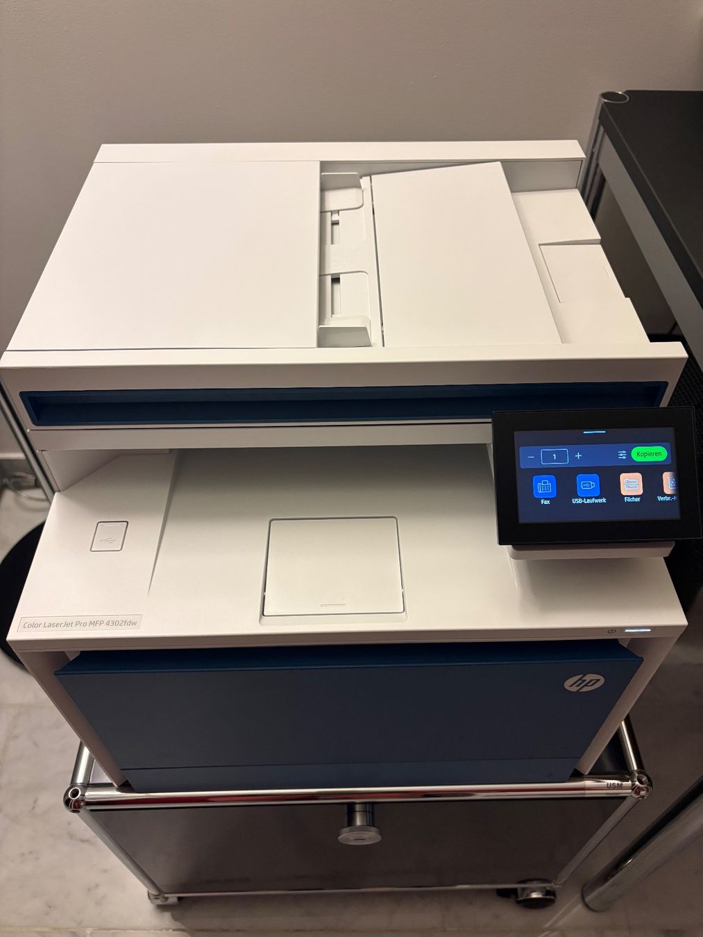 Hewlett Packard Drucker: HP Color LaserJet Pro MFP 4302fdw – Neu (gemäss Beschreibung) aus Lohn-Ammannsegg von macfly007 1